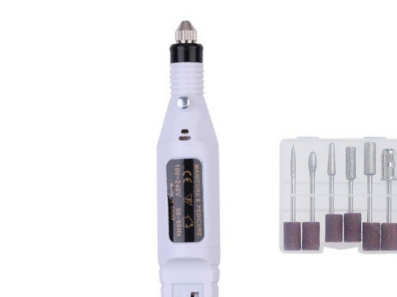 UNIQ Elektrisk Neglefil - white