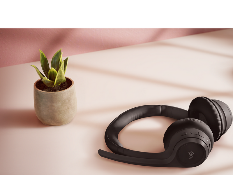 Logitech Zone 300 Wireless Headset - Schwarz