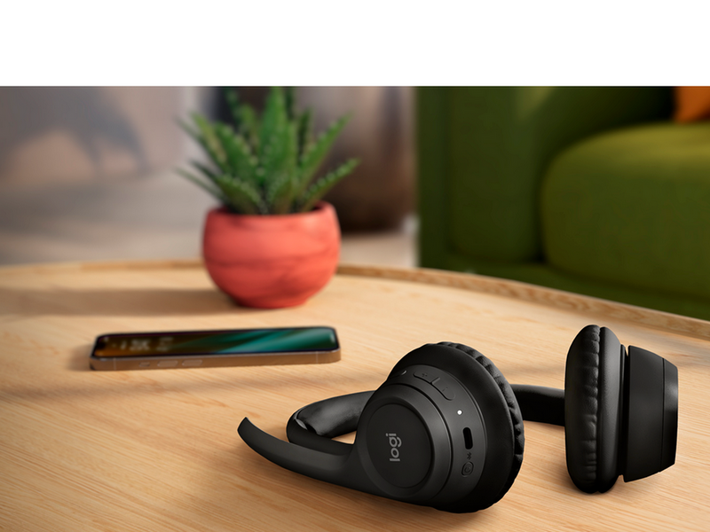 Logitech Zone 300 Wireless Headset - Schwarz
