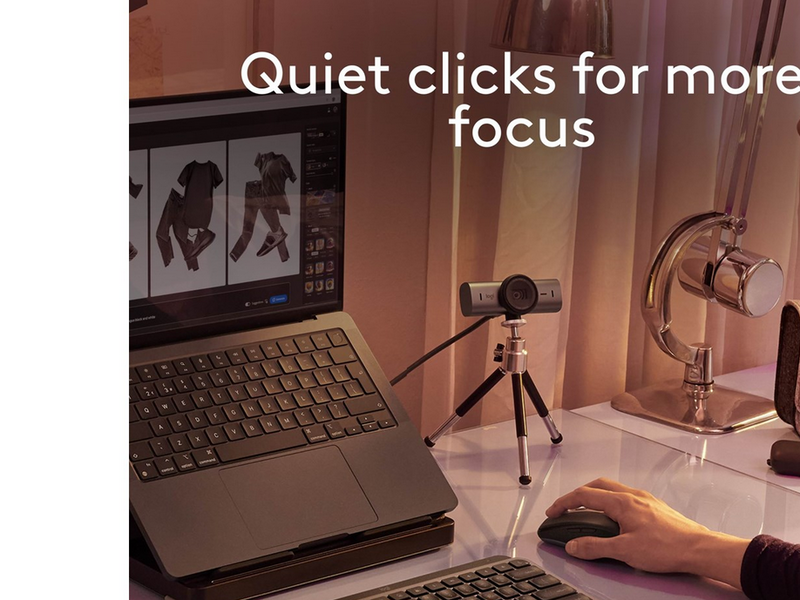 Logitech MX Anywhere 3S for MAC - Space Grey - Maus (Schwarz)