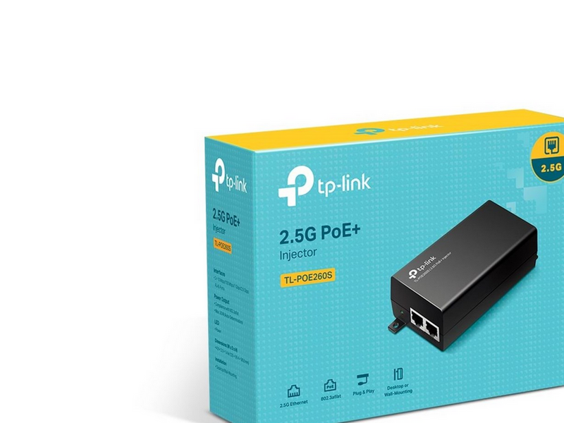 TP-Link POE260S 2.5G PoE+ Injector