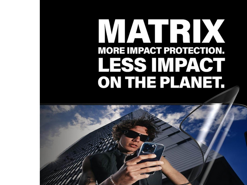 PanzerGlass MATRIX Screen Protector with D3O iPhone 15 Pro Max | Ultra-Wide Fit w. AlignerKit