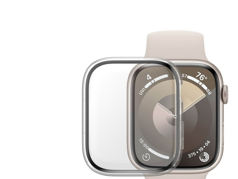 PanzerGlass Screen Protector Full Body Apple Watch Series 9 with D3O | 45mm | Transparent
