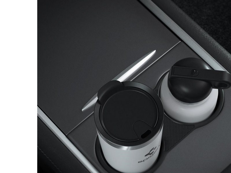 Spigen Tesla Center Console Cup Holder Insert (2021/2022) - black - Model Y/3