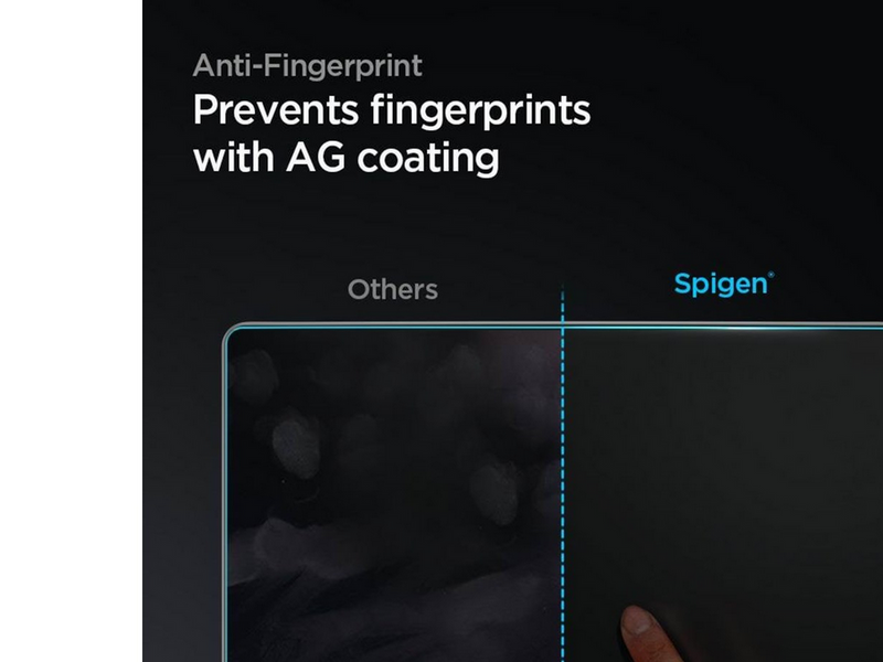 Spigen Tesla EZ Fit Anti Glare Screen Protector - Model Y/3