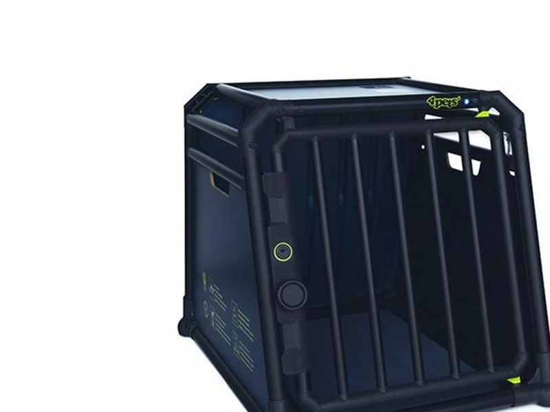4Pets Pro noir 1 small 54.5 x 54.5 x 73.5 cm