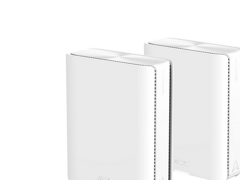 ASUS ZenWiFi BQ16 - 10GBase-T - (2-Pack) - Mesh router 802.11a/b/g/n/ac/ax/be (Wi-Fi 7)
