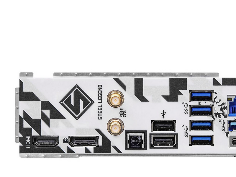 ASRock B650 STEEL LEGEND WIFI Mainboard - AMD B650 - AMD AM5 - DDR5 RAM - ATX