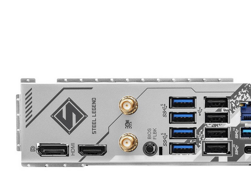 ASRock B650 STEEL LEGEND WIFI Mainboard - AMD B650 - AMD AM5 - DDR5 RAM - ATX