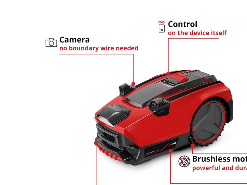 Einhell FREELEXO CAM 500 Roboter-Rasenmäher