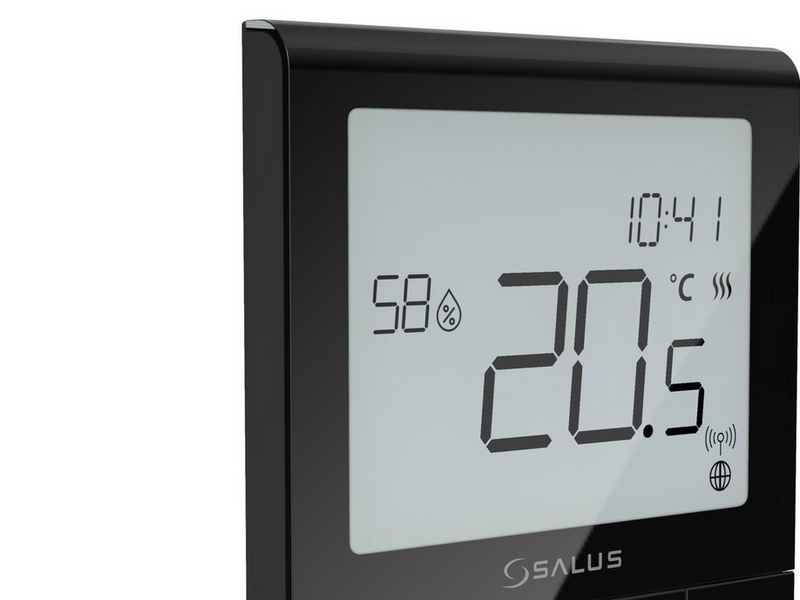 Salus Roomthermostat Quantum SQ610BRF black