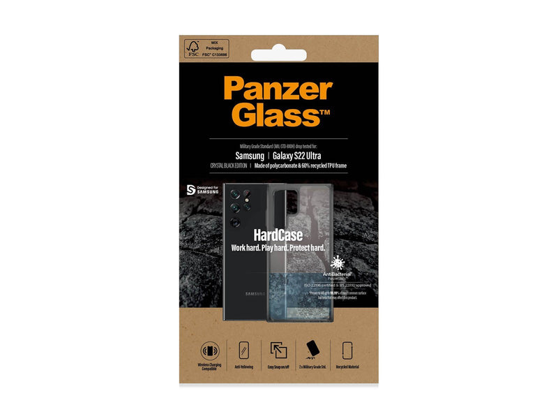 PanzerGlass HardCase Samsung Galaxy S22 Ultra - Smokey Black