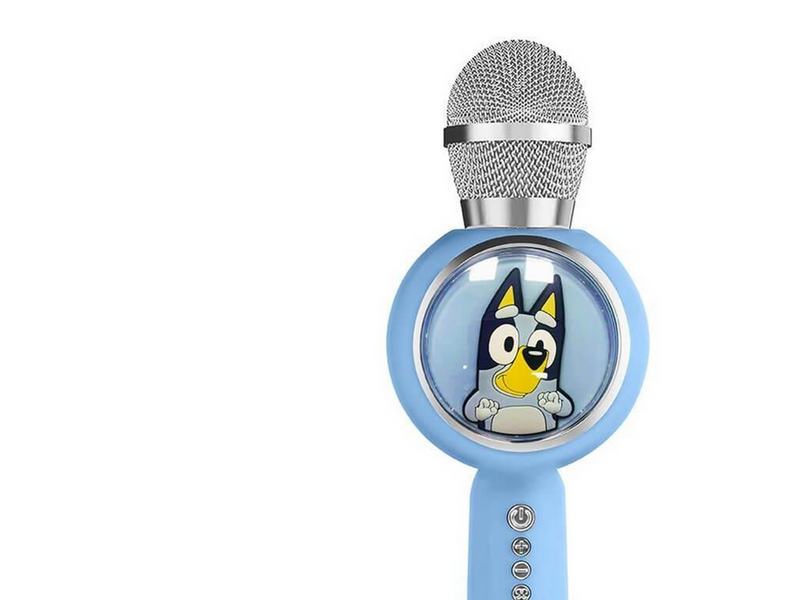 OTL Bluey PopSing LED Karaoke Microphone