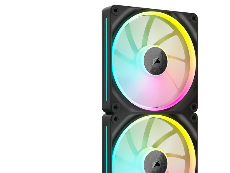 Corsair iCUE LINK LX140 2-pack - Gehäuselüfter - 140mm - Schwarz - 36 dBA