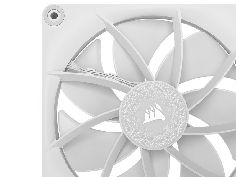 Corsair iCUE LINK LX140 2-pack - Gehäuselüfter - 140mm - Weiß - 36 dBA