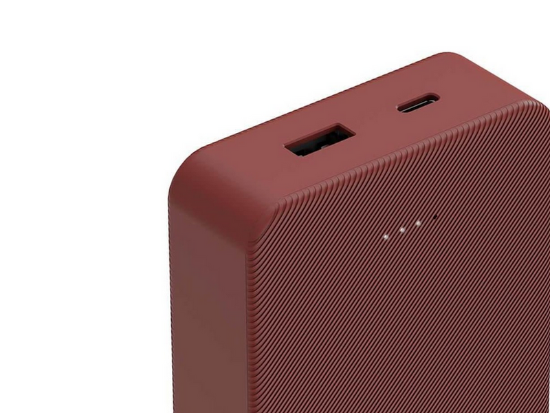 Hama Powerbank Colour 20 20000mAh USB-C+USB-A Red - 20000 mAh