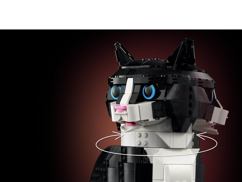 LEGO Ideas 21349 Schwarz-weiße Katze