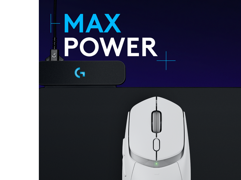 Logitech G309 LIGHTSPEED - Gaming Maus (Weiß)
