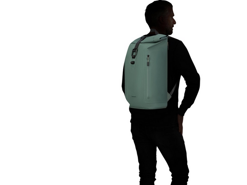 Samsonite Coatify Biz Rolltop Rucksack für Laptop 15.6" | Grün
