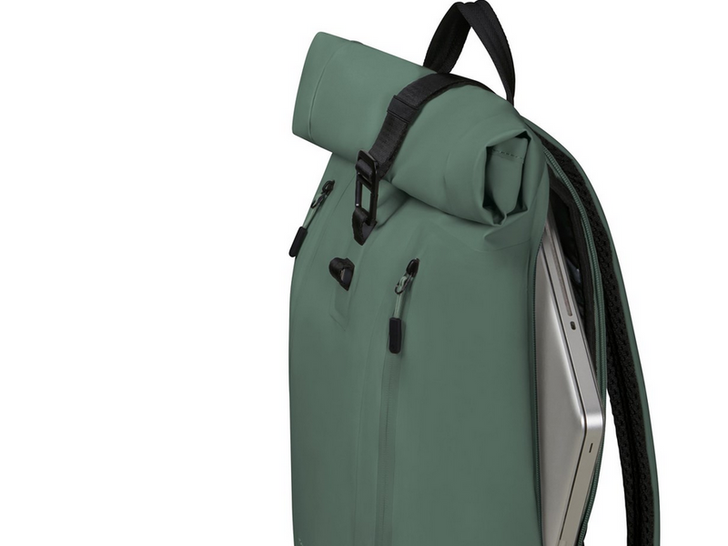 Samsonite Coatify Biz Rolltop Rucksack für Laptop 15.6" | Grün