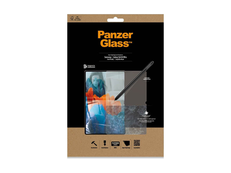 PanzerGlass Screen Protector Samsung Galaxy Tab S8 Ultra | S9 Ultra | Ultra-Wide Fit