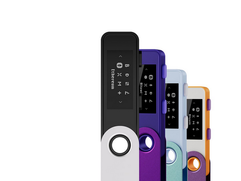 Ledger Nano S Plus Amethyst Purple Crypto Hardware Wallet