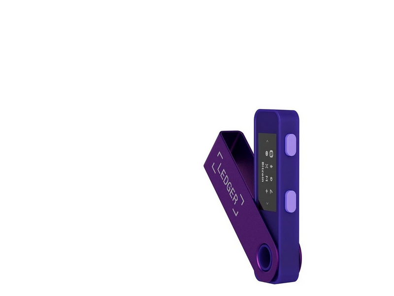 Ledger Nano S Plus Amethyst Purple Crypto Hardware Wallet