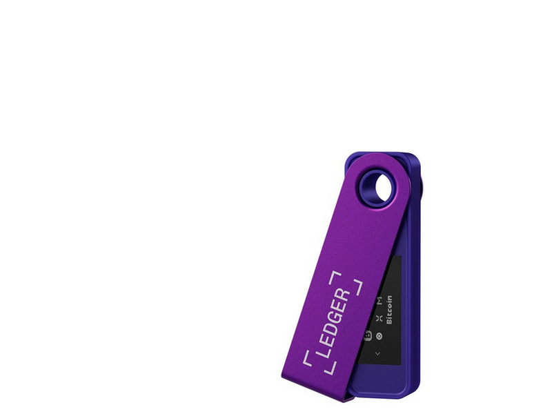 Ledger Nano S Plus Amethyst Purple Crypto Hardware Wallet