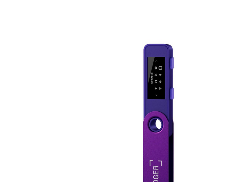 Ledger Nano S Plus Amethyst Purple Crypto Hardware Wallet