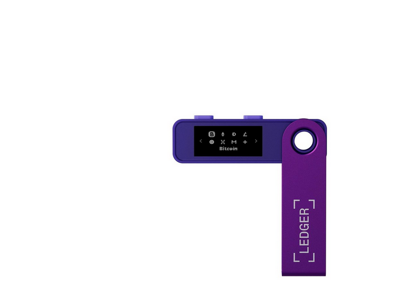 Ledger Nano S Plus Amethyst Purple Crypto Hardware Wallet