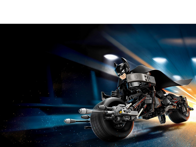 LEGO Super Heroes 76273 Batman™ Baufigur mit dem Batpod