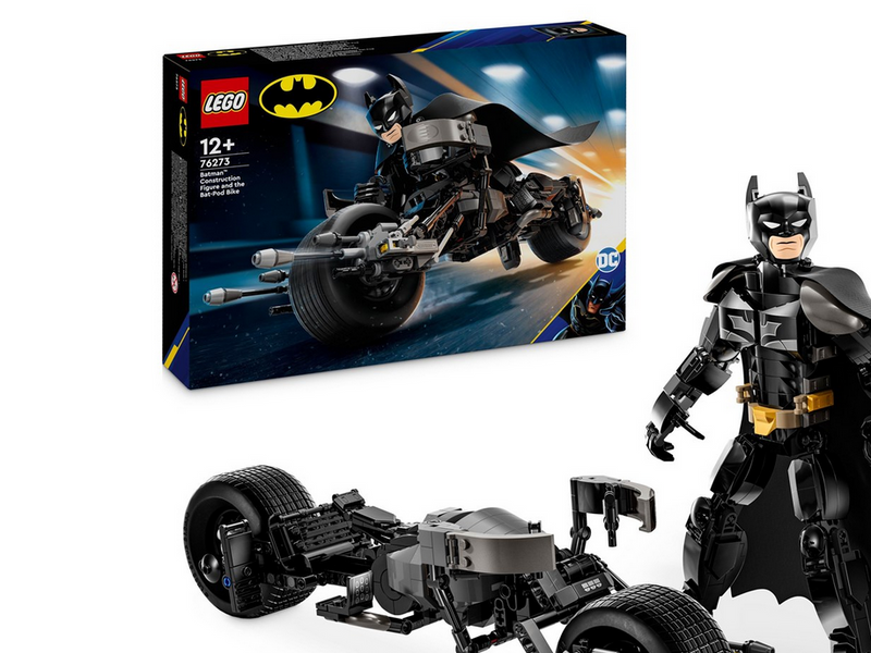 LEGO Super Heroes 76273 Batman™ Baufigur mit dem Batpod
