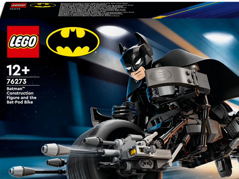LEGO Super Heroes 76273 Batman™ Baufigur mit dem Batpod