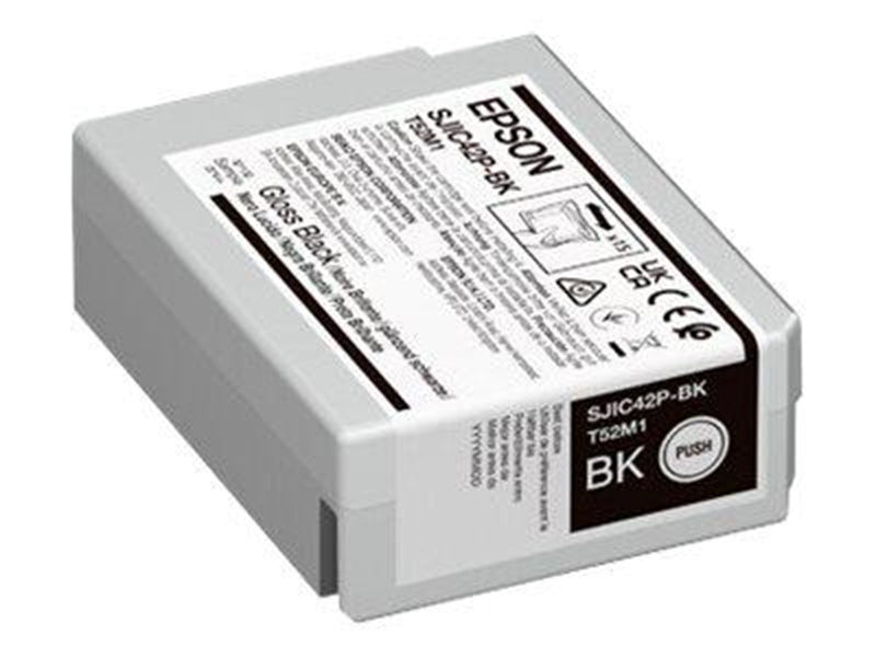 Epson SJIC42P-BK - black - original - ink cartridge - Tintenpatrone Schwarz