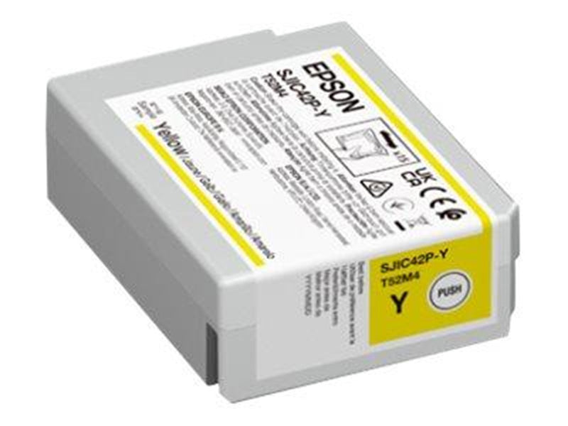 Epson SJIC42P-Y - yellow - original - ink cartridge - Tintenpatrone Gelb