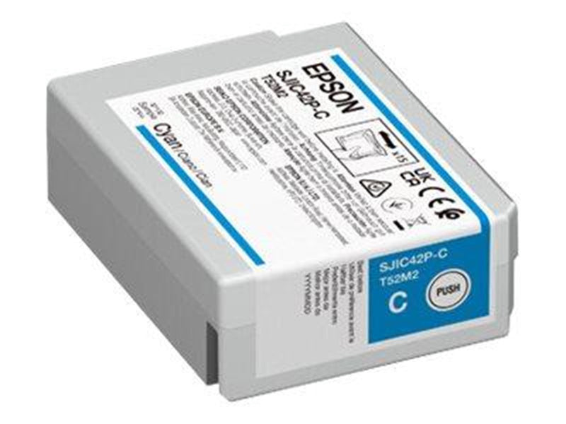 Epson SJIC42P-C - cyan - original - ink cartridge - Tintenpatrone Cyan