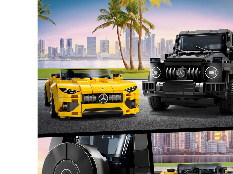 LEGO Speed Champions 76924 Mercedes-AMG G 63 & Mercedes-AMG SL 63
