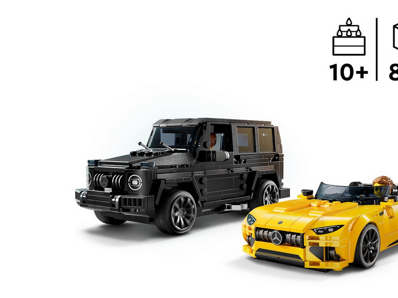 LEGO Speed Champions 76924 Mercedes-AMG G 63 & Mercedes-AMG SL 63