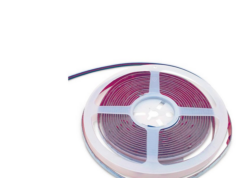 HiluX RGBW COB LED Strips - 24V - 16W - 620lm/m - RGB+2700K - CRI90+ - 5m - IP20