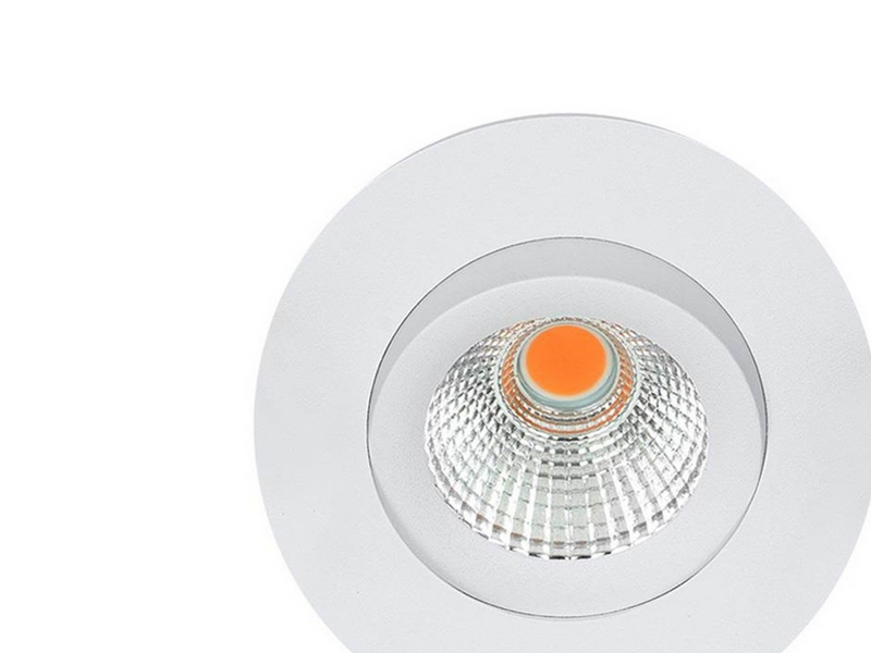 HiluX D8 Tilt360 - Full Spectrum LED Recessed spot - Ra97 - 2700K - White