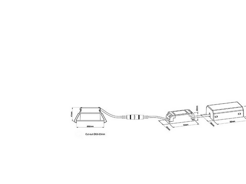 HiluX D8 Tilt360 - Full Spectrum LED Recessed spot - Ra97 - 3000K - White