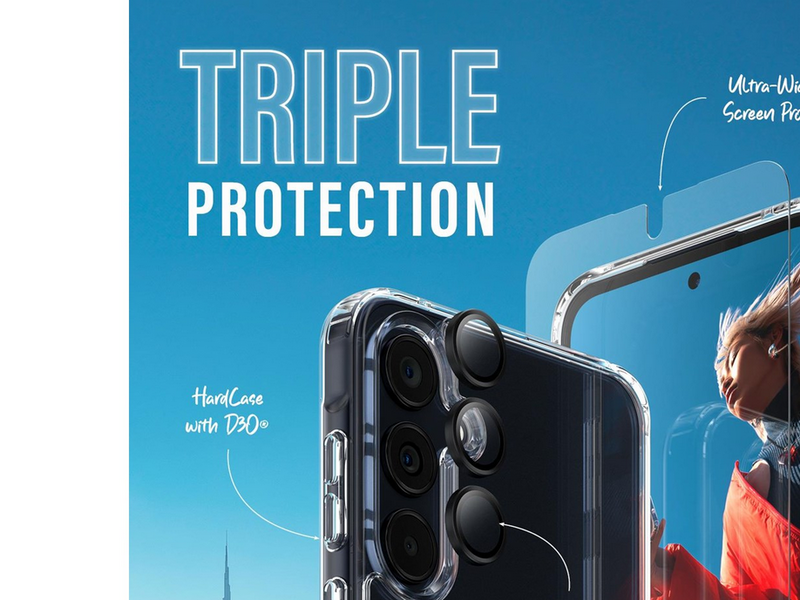 PanzerGlass 3-in-1 Protection Pack Samsung Galaxy A35 5G | Ultra-Wide Fit w. EasyAligner