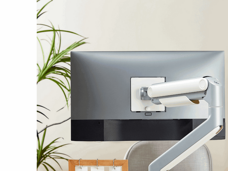 Alterzone Arm Momentum Schwere Einzel-Monitorarm, Silber