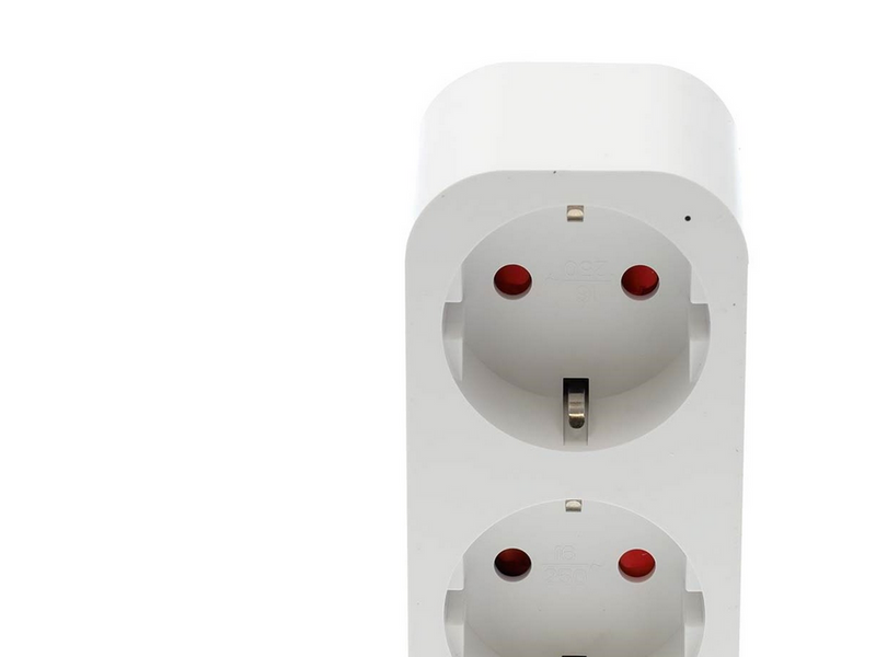 Nedis SmartLife Smart Plug WiFi Power meter 3680W Type F (CEE 7/7) White