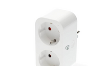 Nedis SmartLife Smart Plug WiFi Power meter 3680W Type F (CEE 7/7) White