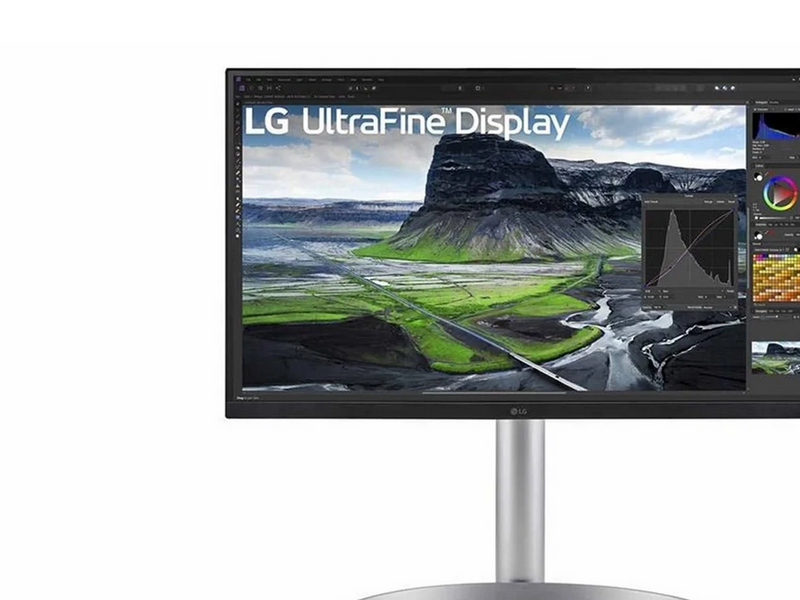 27" LG UltraFine 27UQ850V-W - 3840x2160 (4K) - 60Hz - IPS - 90W USB-C - KVM switch