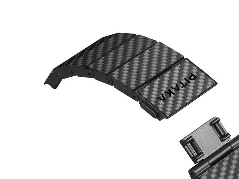 PITAKA Carbon fiber strap black - AW Ultra 2/1(49mm) 9/8/7 (45mm)/6/SE/5/4 (44mm)/3/2/1 (42mm)