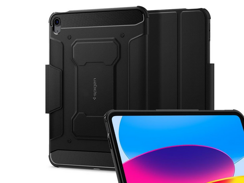 Spigen Rugged Armor Pro - black - iPad Air 10.9" (2022/2020)/11" 2024/2025/2026