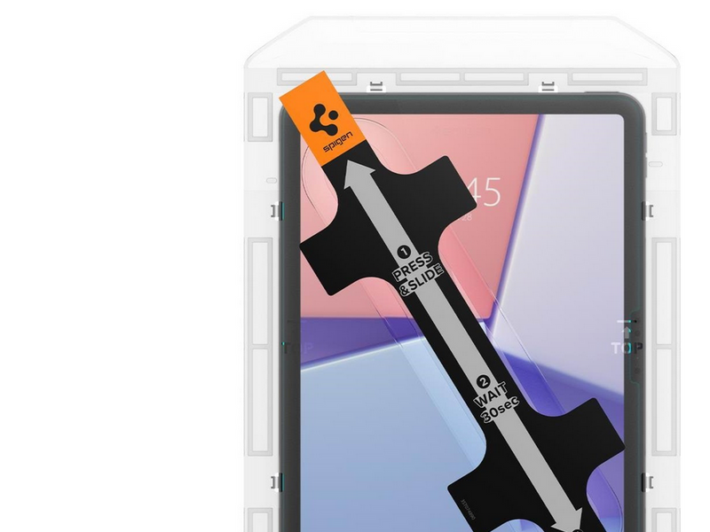 Spigen Glass tR EZ Fit 1 Pack - iPad Air 11" 2024/2025/2026