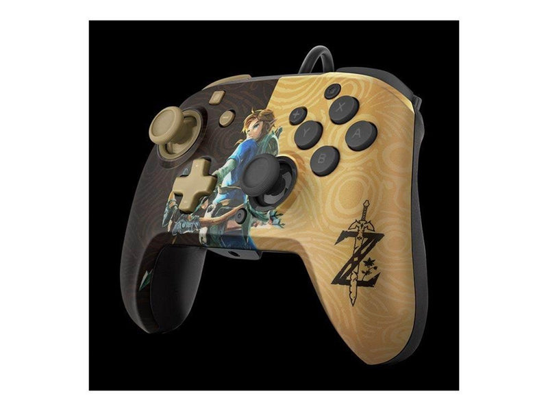 PDP Faceoff Deluxe+ Audio Wired Controller: Hyrule Hero Link - Wired Controller - Nintendo Switch